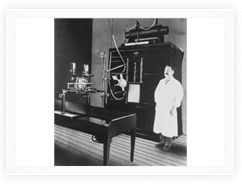 İlk medikal X-ray cihazı (1909)